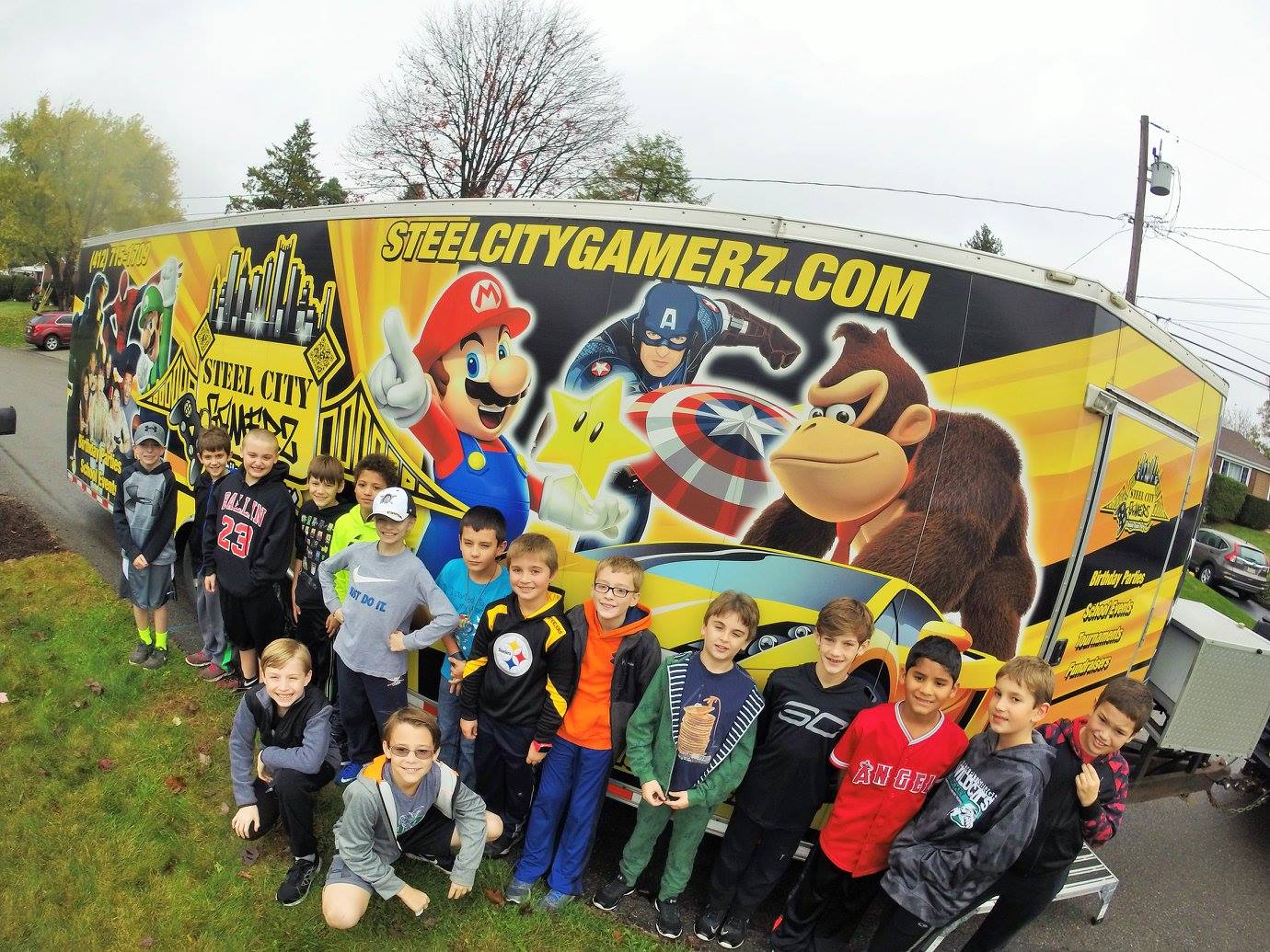 Looking For A Birthday Party Idea In Pittsburgh Best Mobile Video Game Truck And Laser Tag
