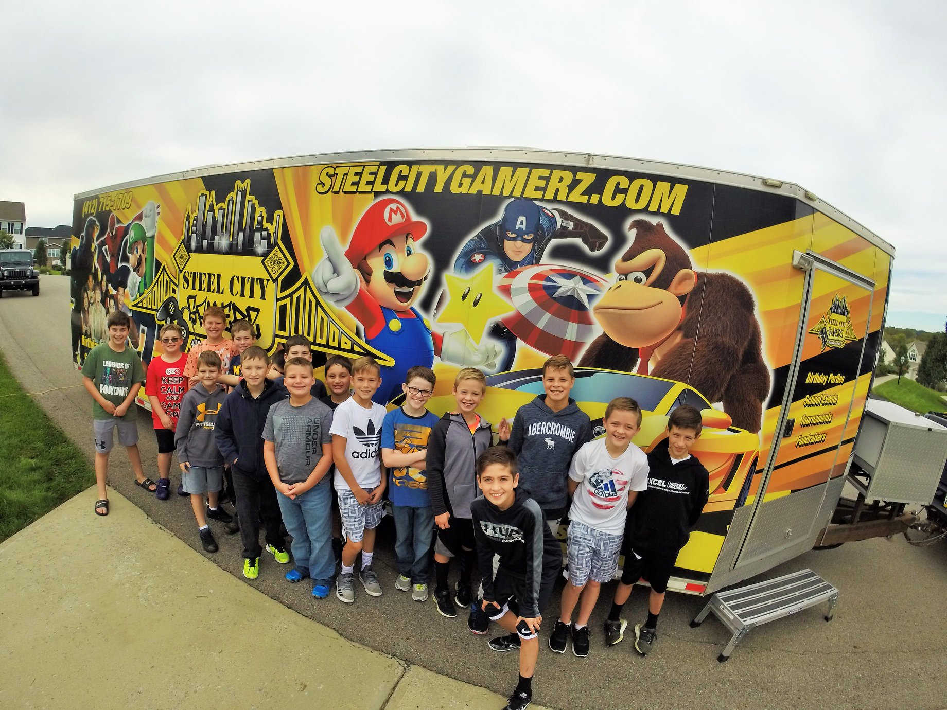 Steel CIty Gamerz Mobile Game Truck Bethel Park Community Day Best Mobile Video Game Truck